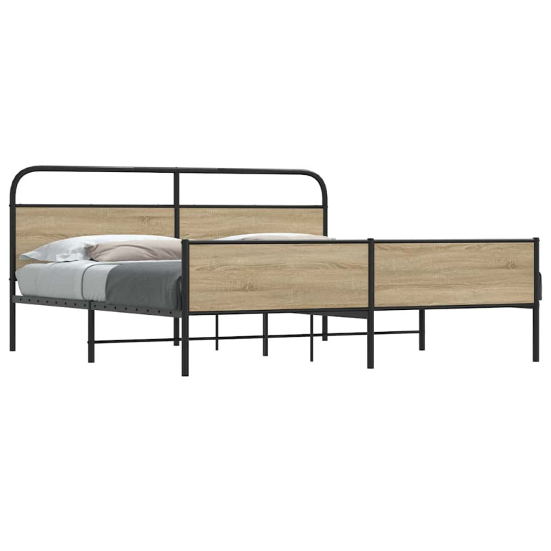 stradeXL Metal Bed Frame...