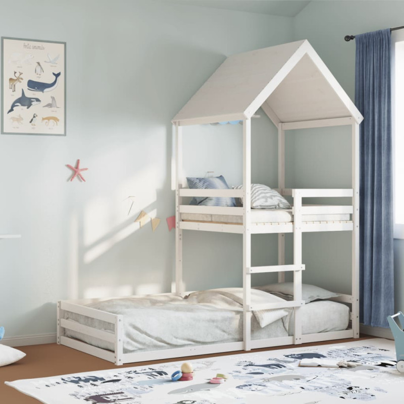 stradeXL Bunk Bed with Roof...