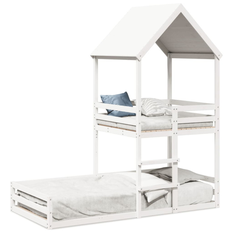 stradeXL Bunk Bed with Roof...