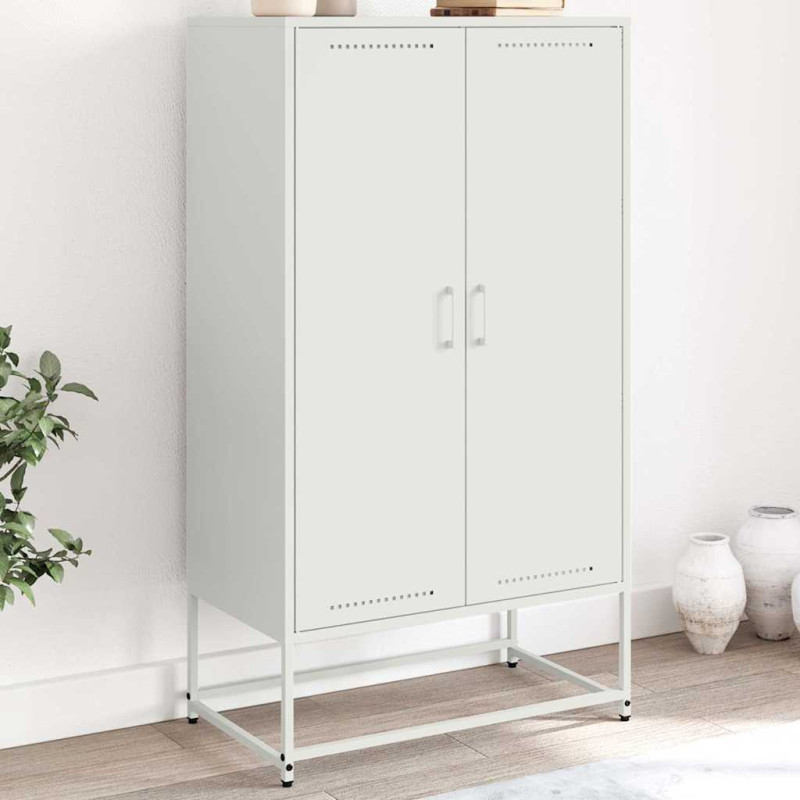 stradeXL Highboard Weiß...