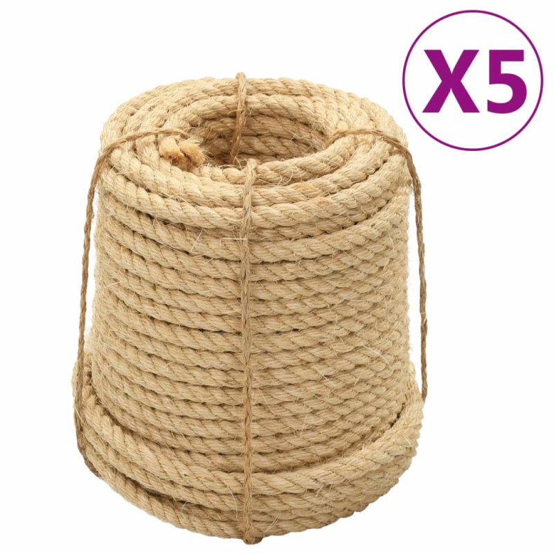 stradeXL Cordes en sisal 5...