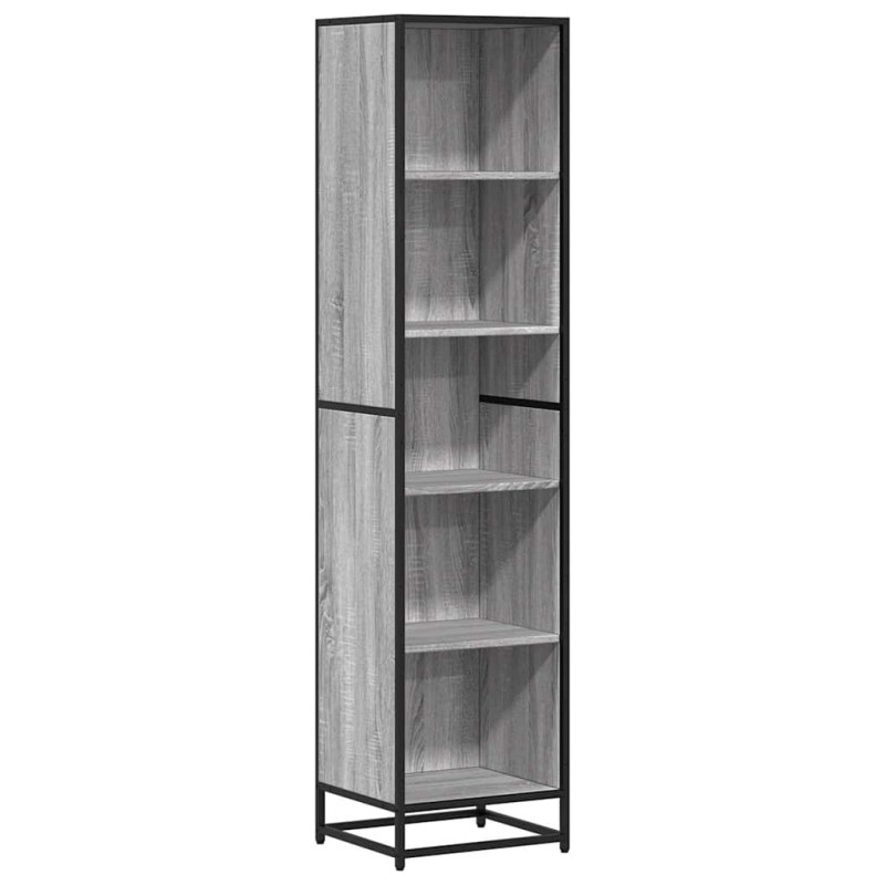 stradeXL Book Cabinet Grey...