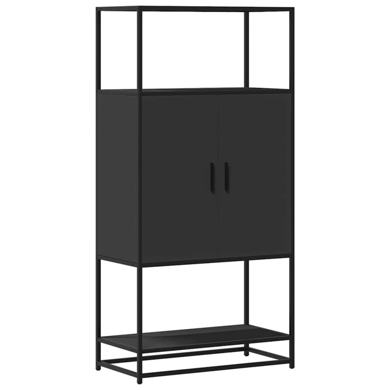 stradeXL Highboard Schwarz...