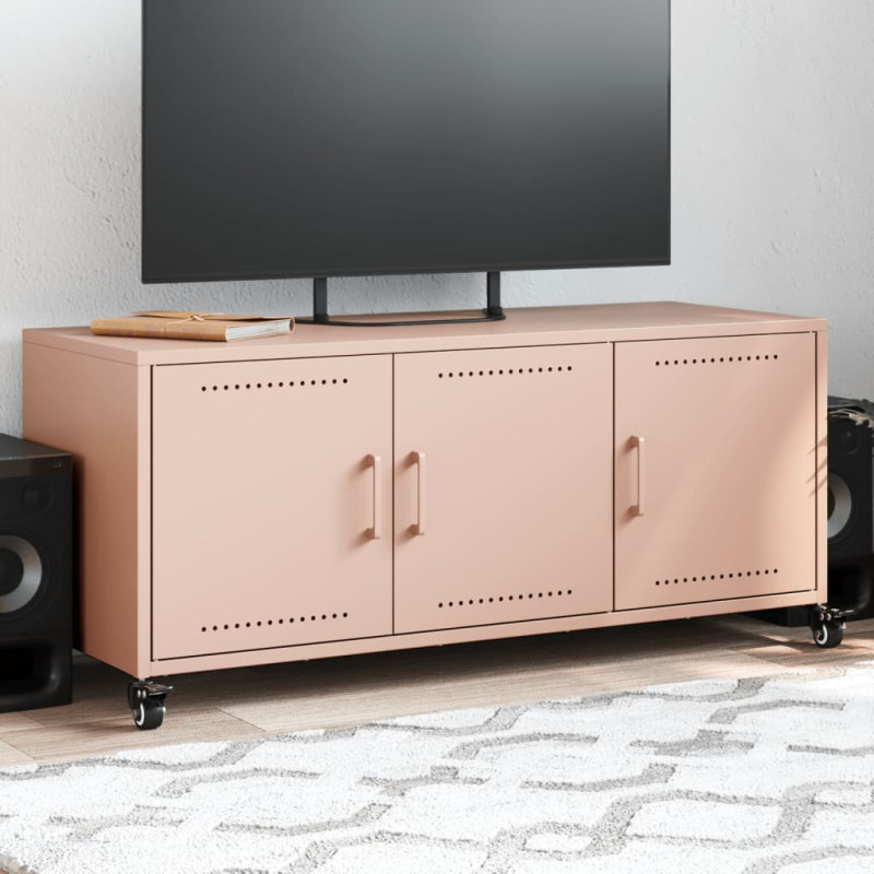 stradeXL TV Cabinet Pink...