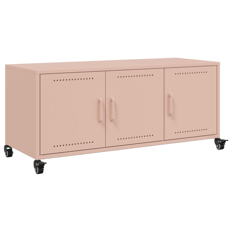 stradeXL TV Cabinet Pink...