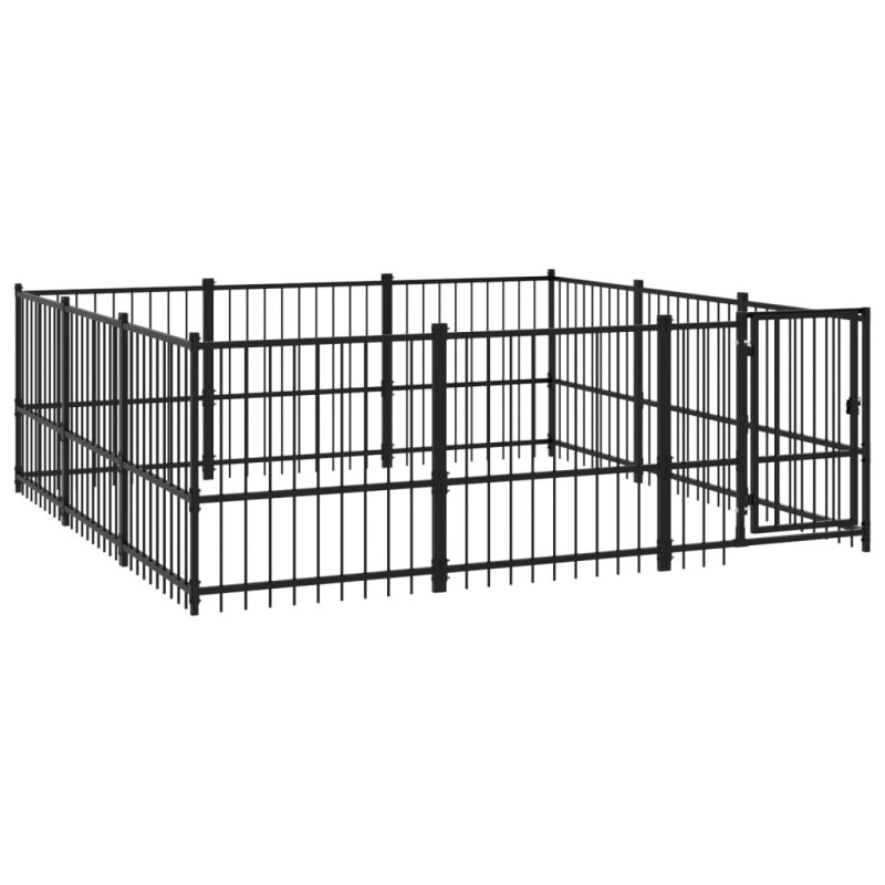 stradeXL Outdoor Dog Kennel...