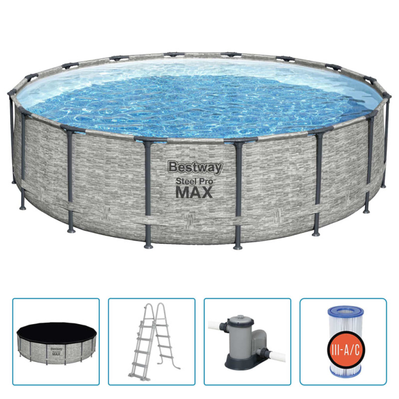 Bestway Piscine ronde Power...