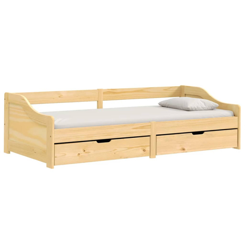 vidaXL Day Bed with 2...