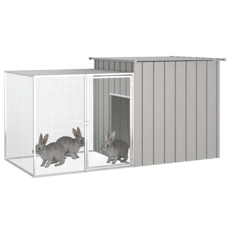 stradeXL Rabbit Cage Grey...