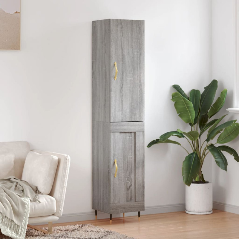 stradeXL Highboard Grey...