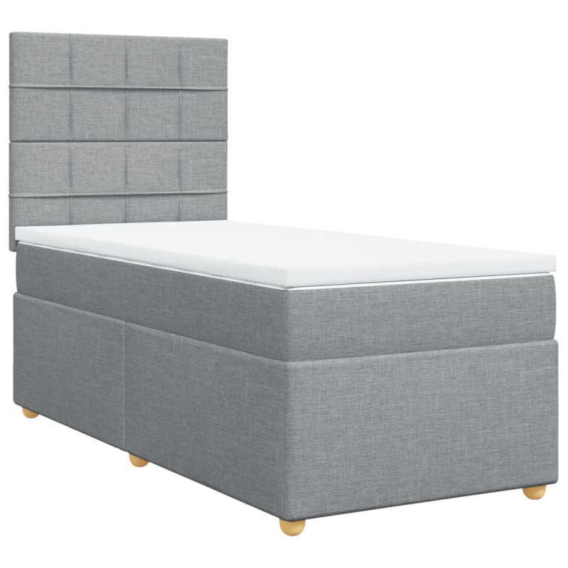 stradeXL Boxspringbett mit...