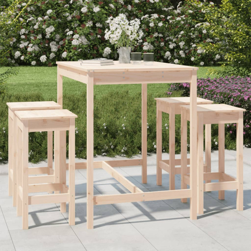 stradeXL 5 Piece Garden Bar...