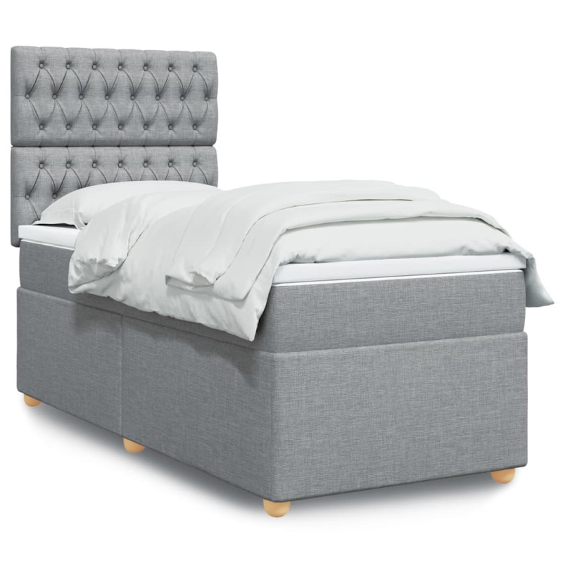 stradeXL Boxspringbett mit...