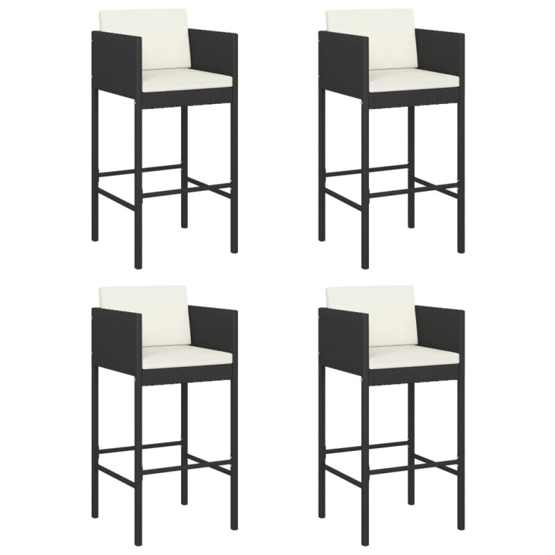 stradeXL Bar Stools 4 pcs...