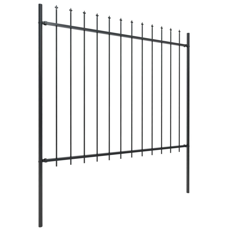 vidaXL Garden Fence with...