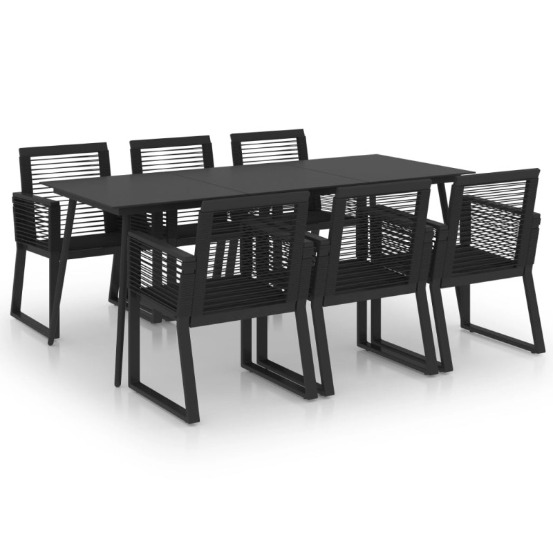 vidaXL 7 Piece Outdoor...