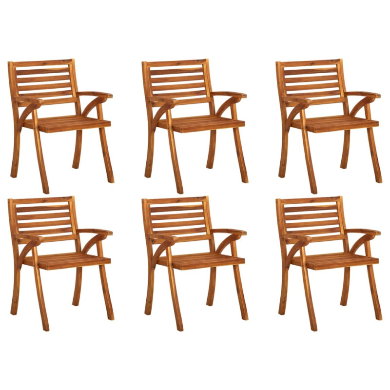 stradeXL Garden Chairs 6...