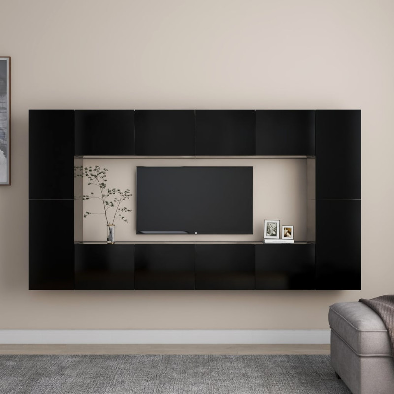 stradeXL 8 Piece TV Cabinet...