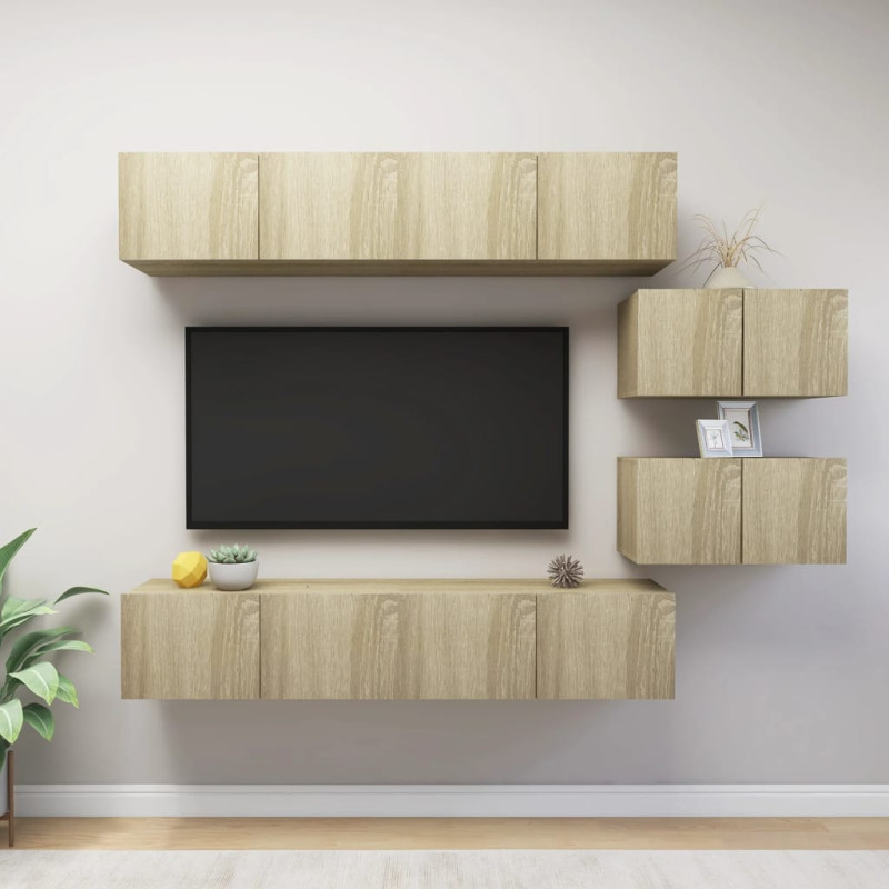 stradeXL 6 Piece TV Cabinet...