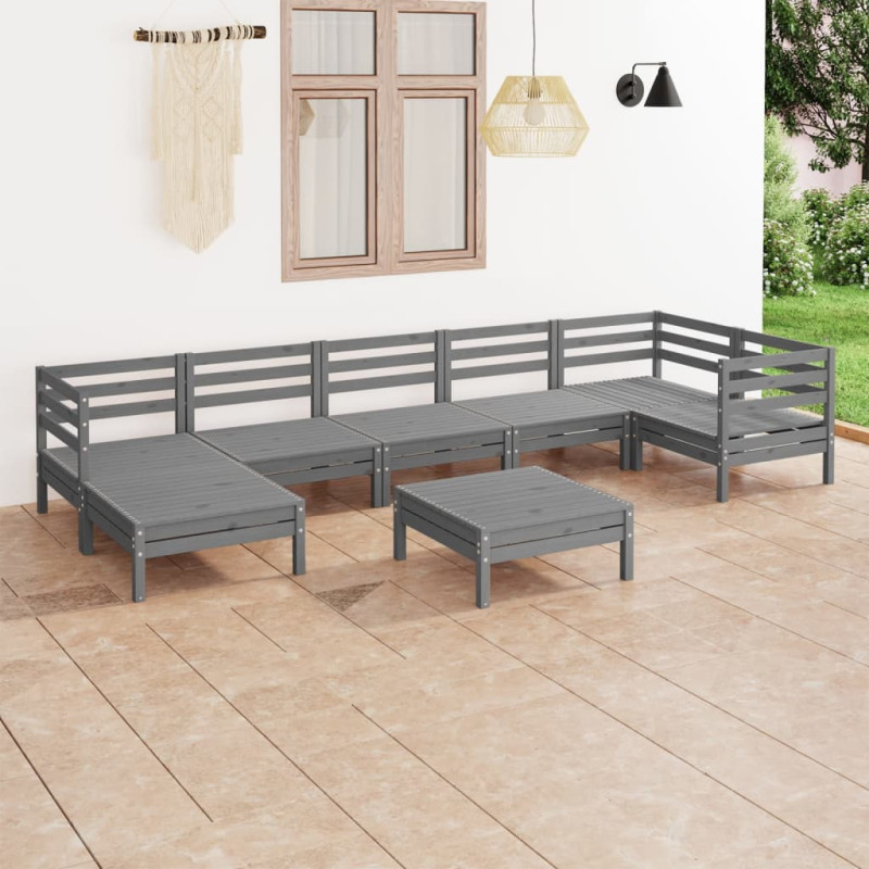 stradeXL 8 Piece Garden...