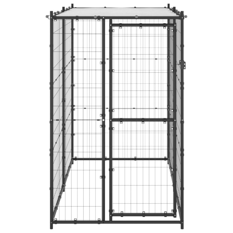 stradeXL Outdoor Dog Kennel...