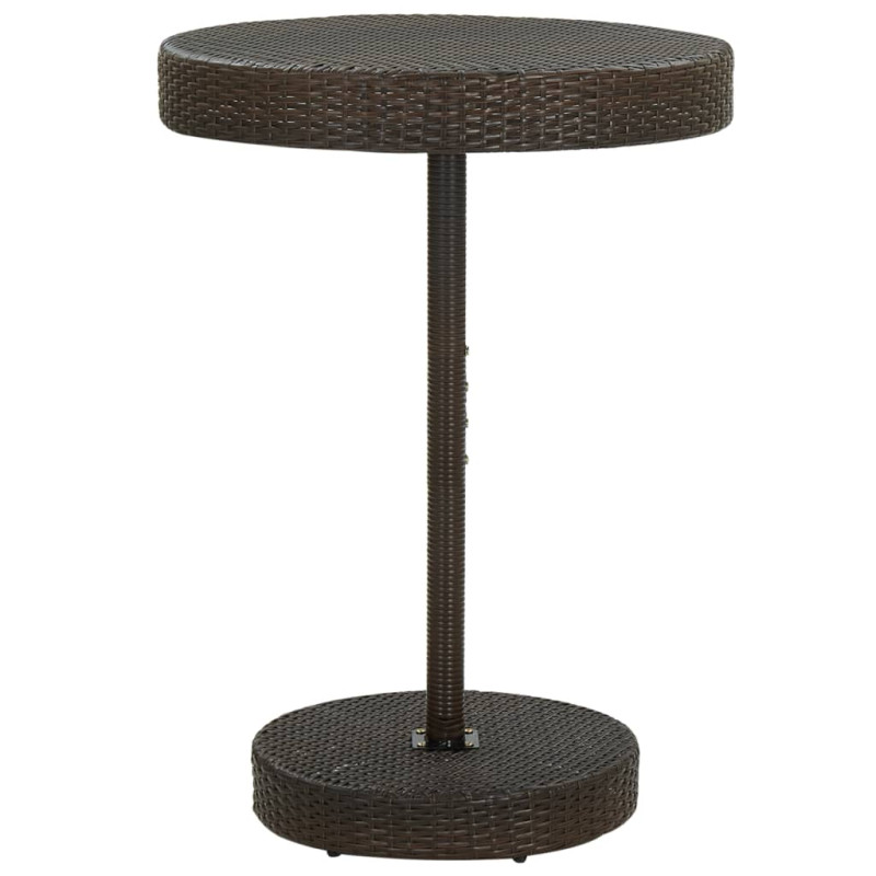 stradeXL Garden Table Brown...