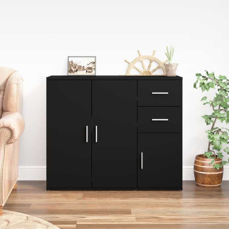 stradeXL Sideboard Black...