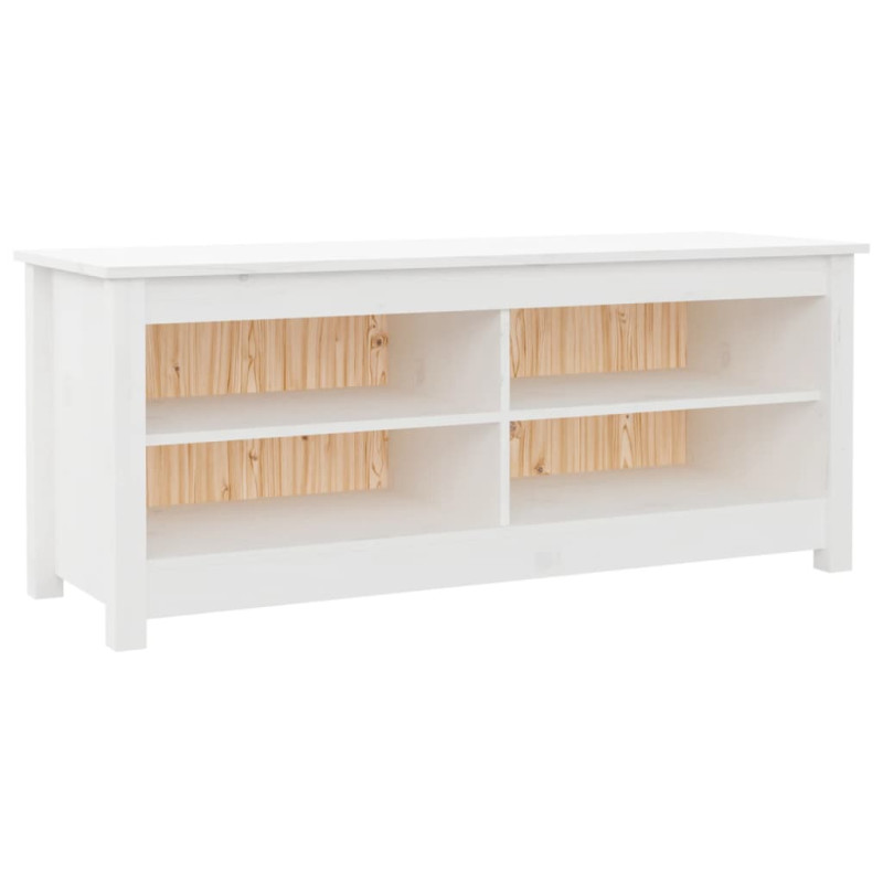 stradeXL Shoe Bench White...