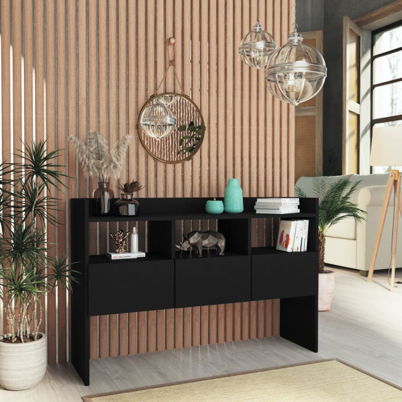 stradeXL Sideboard Black...