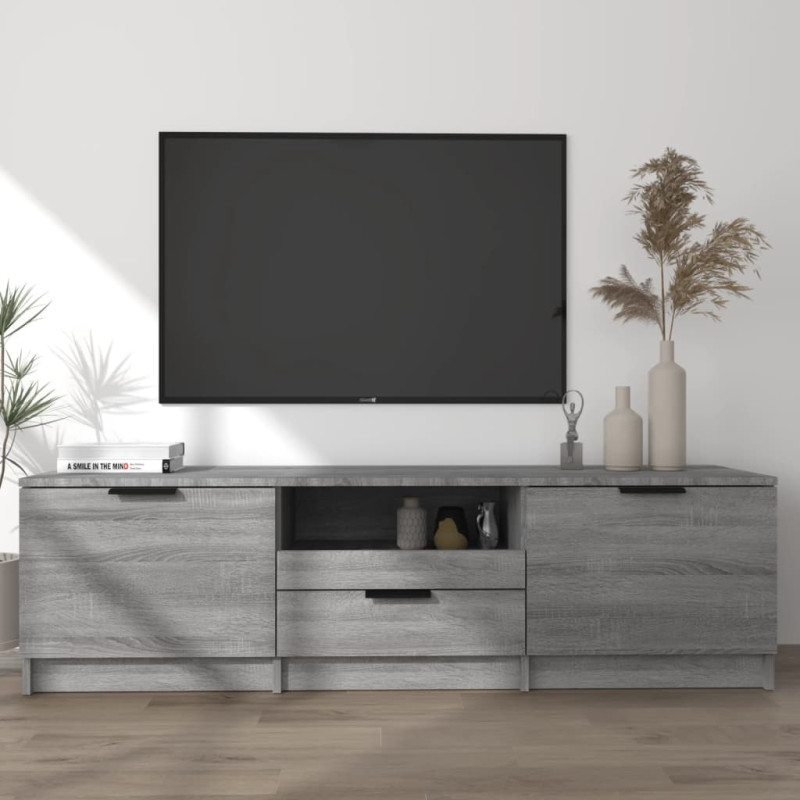 stradeXL TV Cabinet Grey...