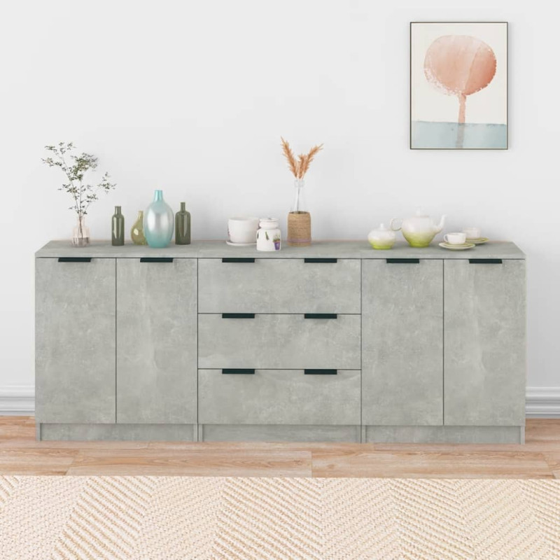 stradeXL 3 Piece Sideboards...