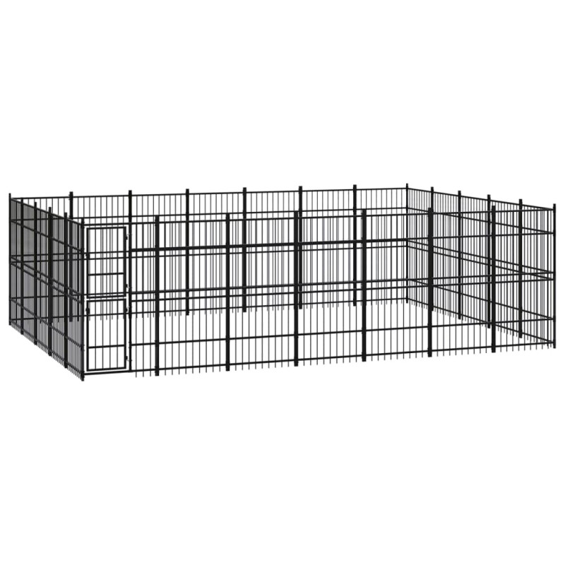 stradeXL Outdoor Dog Kennel...