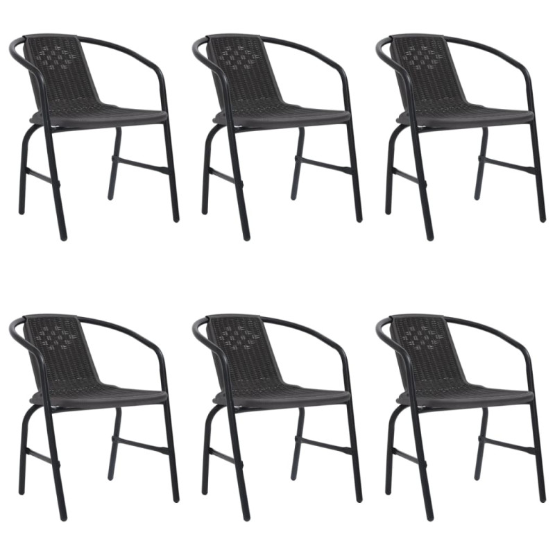 stradeXL Garden Chairs 6...