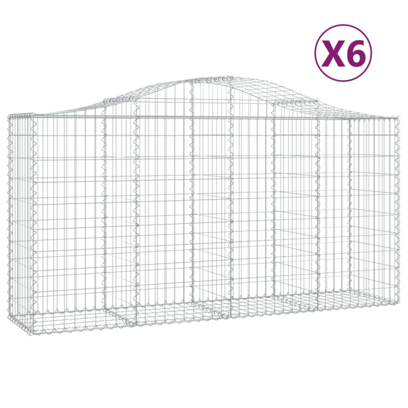 stradeXL Arched Gabion...