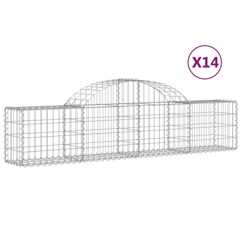 stradeXL Arched Gabion...