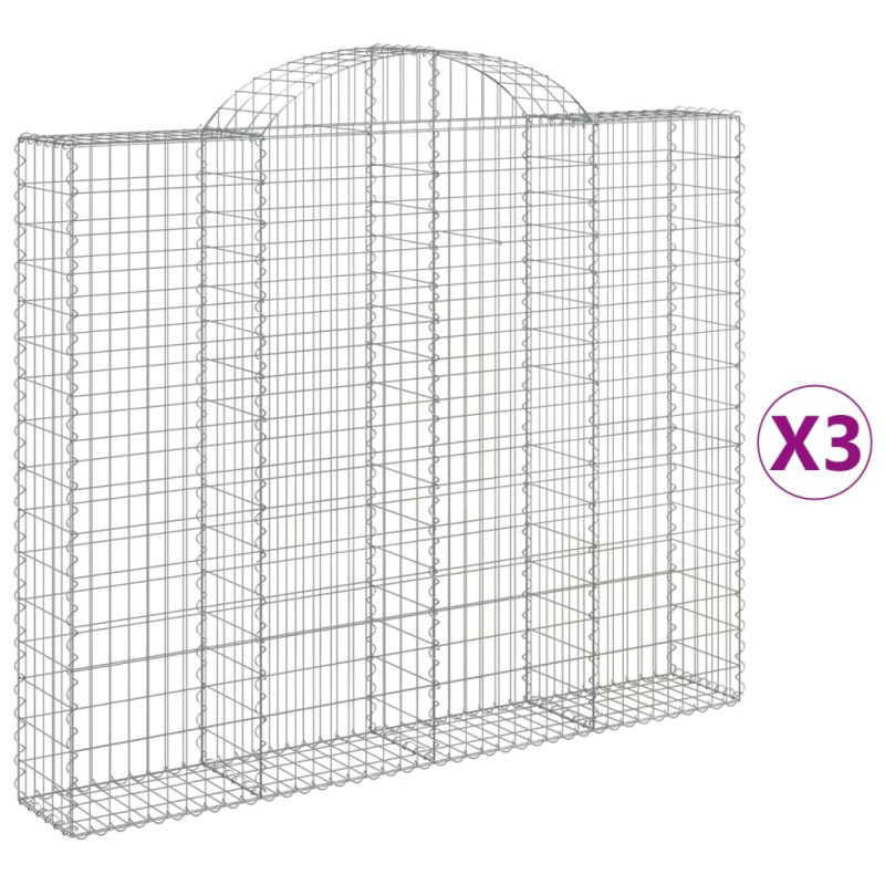 stradeXL Arched Gabion...