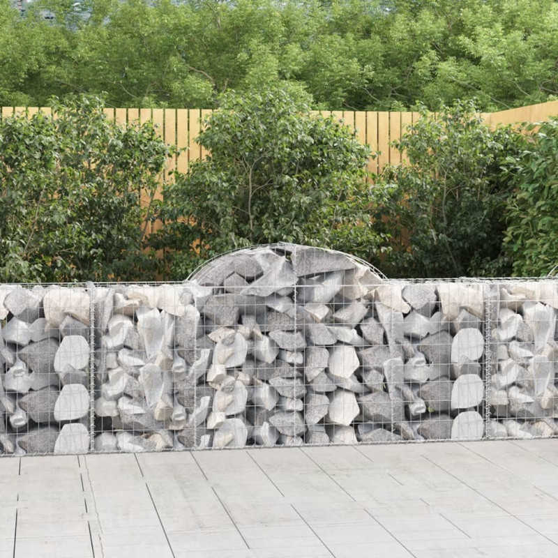 vidaXL Arched Gabion...