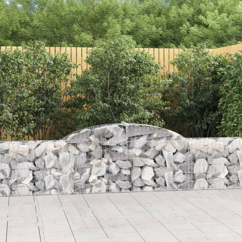 vidaXL Arched Gabion...