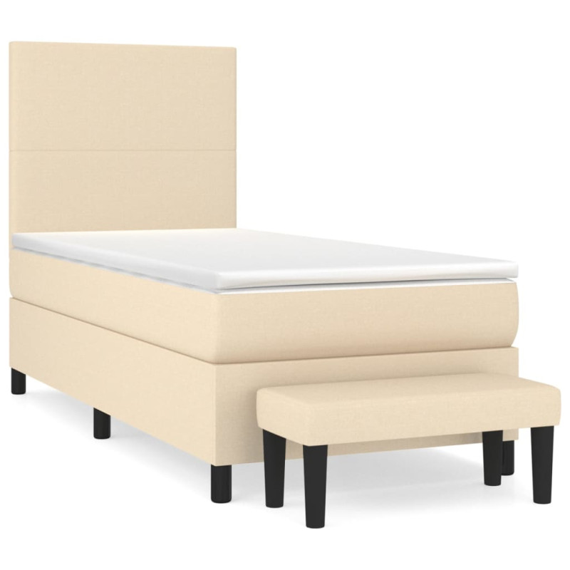 stradeXL Boxspringbett mit...