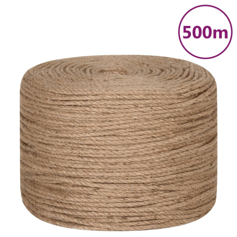 stradeXL Corde 100 % jute 8...