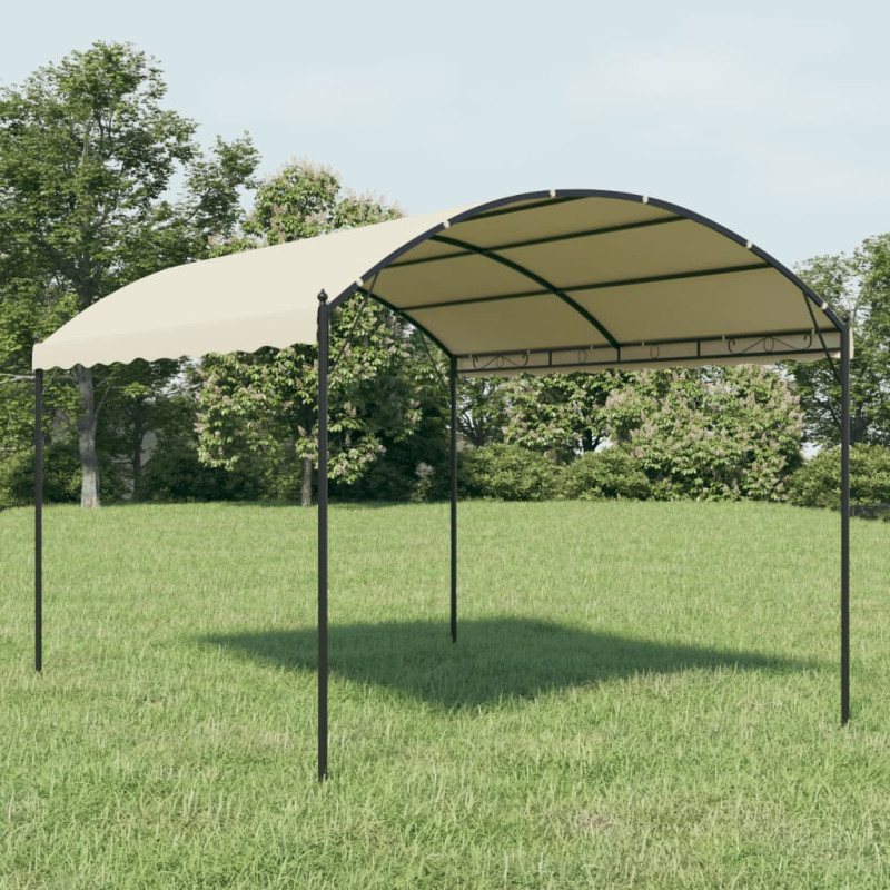 stradeXL Gazebo Fabric Cream