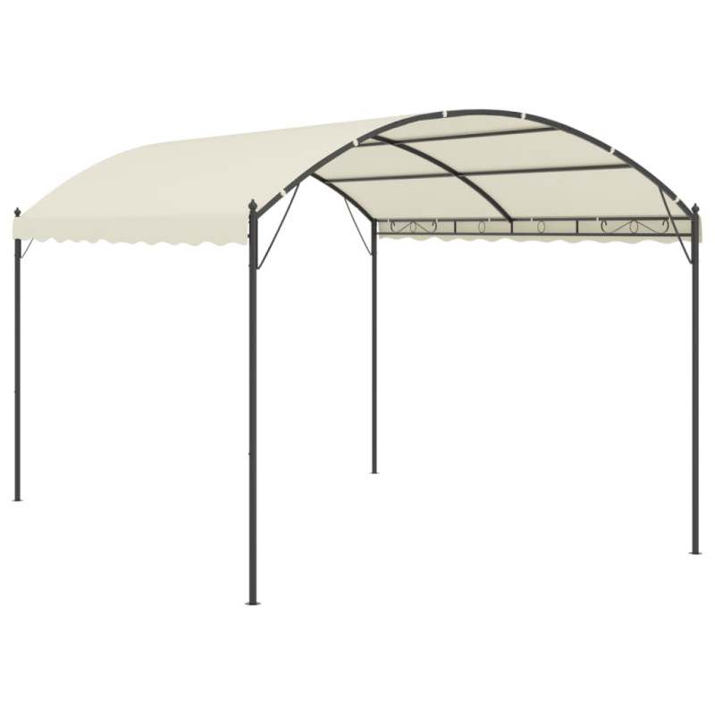 stradeXL Pavillon Stoff Creme