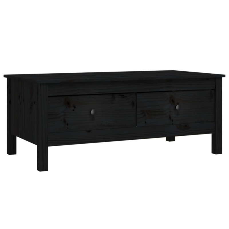 stradeXL Coffee Table Black...