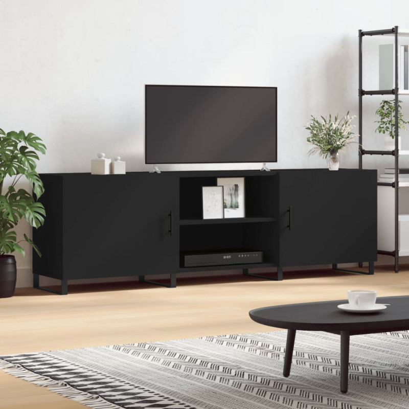 stradeXL TV Cabinet Black...