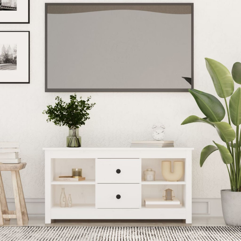 stradeXL TV Cabinet White...