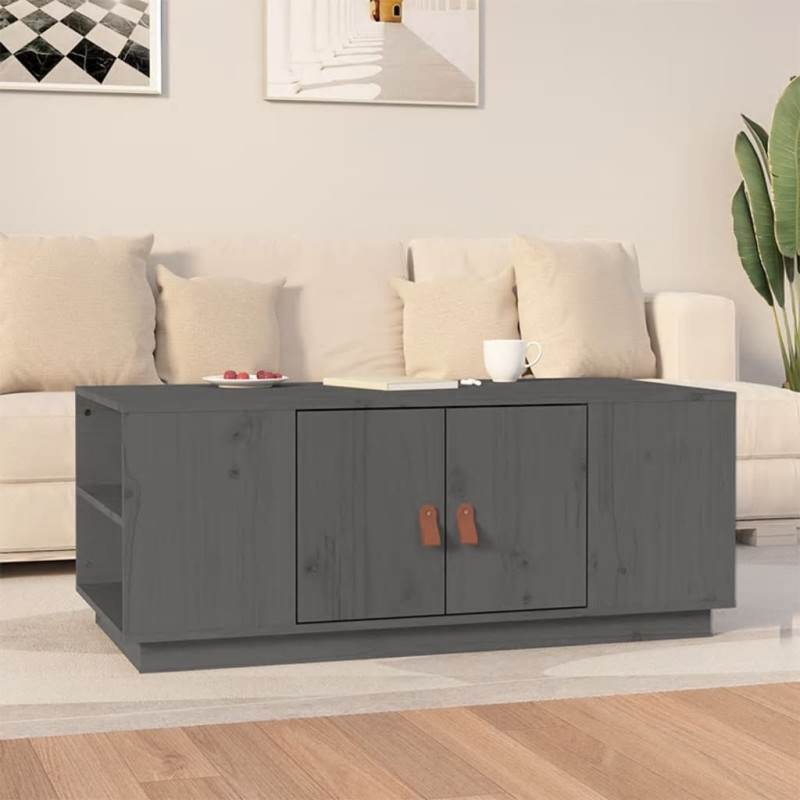 stradeXL Coffee Table Grey...