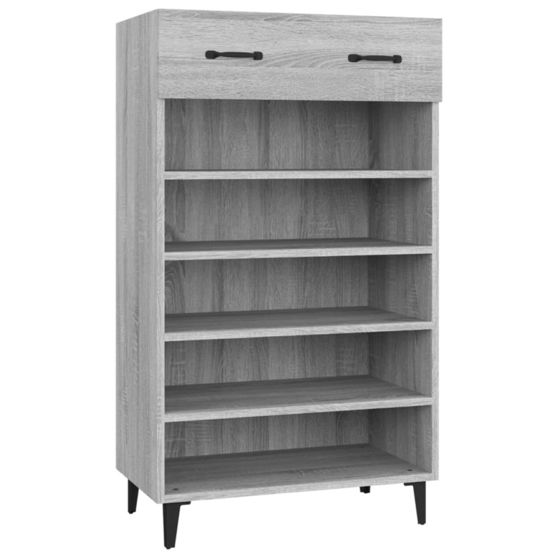 stradeXL Shoe Cabinet Grey...