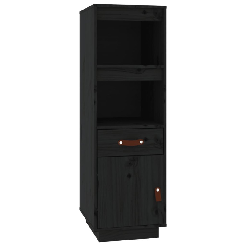 stradeXL Highboard Schwarz...