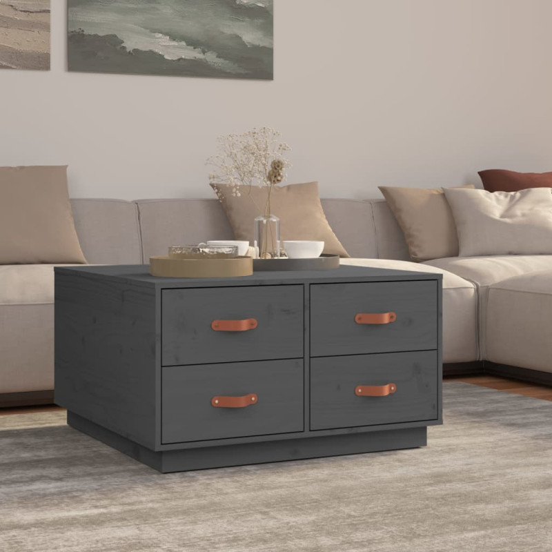 stradeXL Coffee Table Grey...