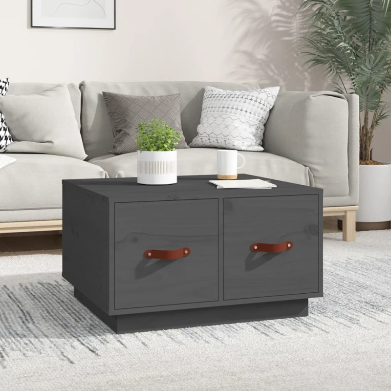 stradeXL Coffee Table Grey...